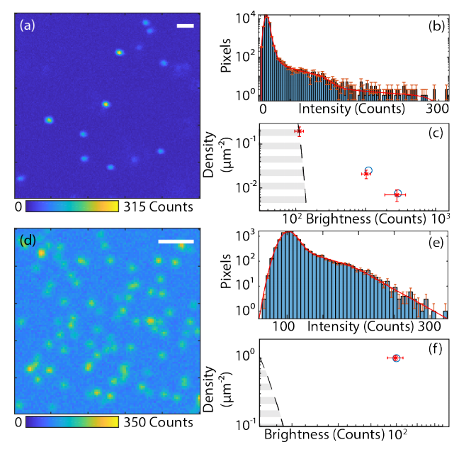 Efficient optical quantification of heterogeneous emitter ensembles